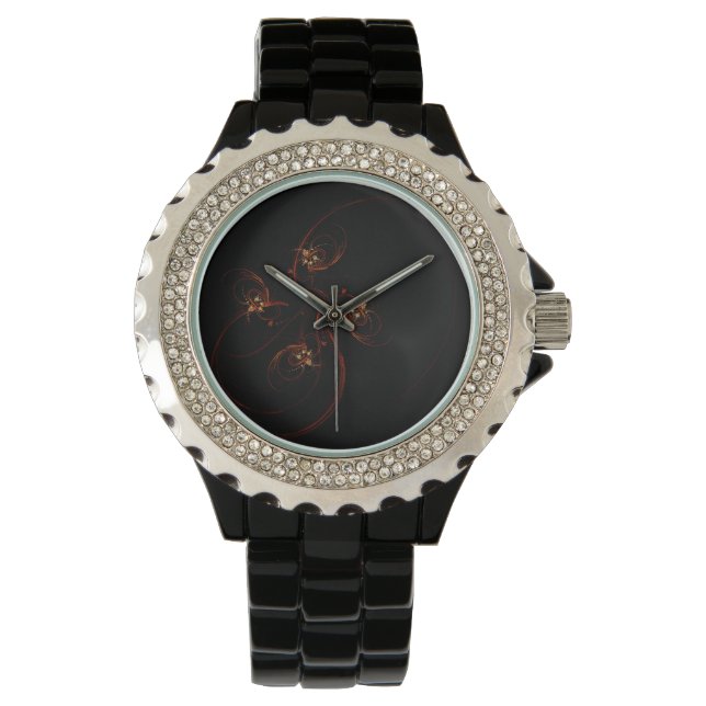Out of the Dark Modern Minimalistic Abstract Art Watch (Front)