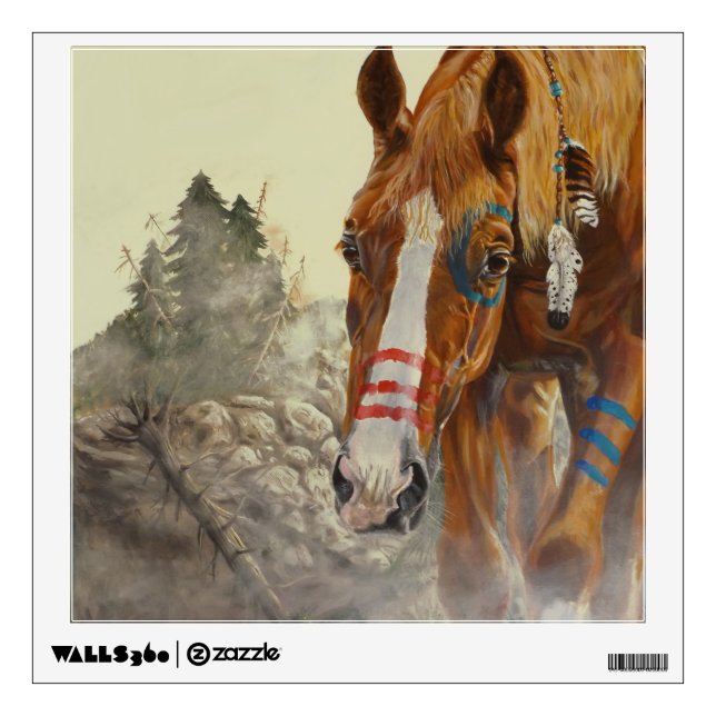 Out of the Mist Wall Sticker (Front)