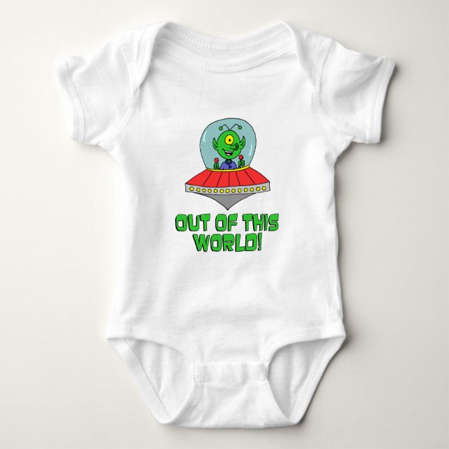 Out Of This World Baby Bodysuit (Front)