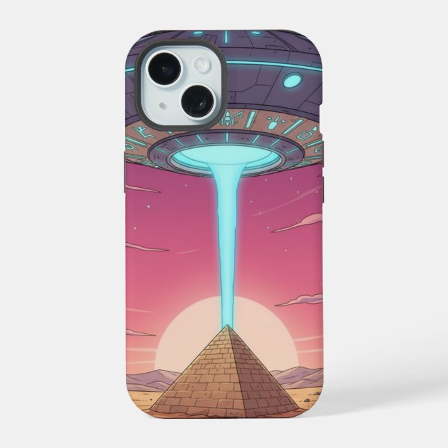 Out of This World Beam Iphone Case (Back)