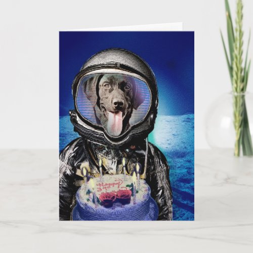 Out of this world birthday card