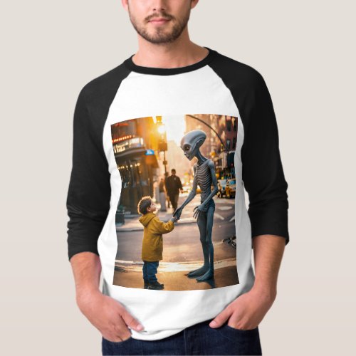 Out_of_This_World Conversations Alien Encounter  T_Shirt