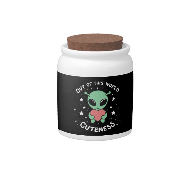 Out of This World Cuteness Candy Jar (Front)