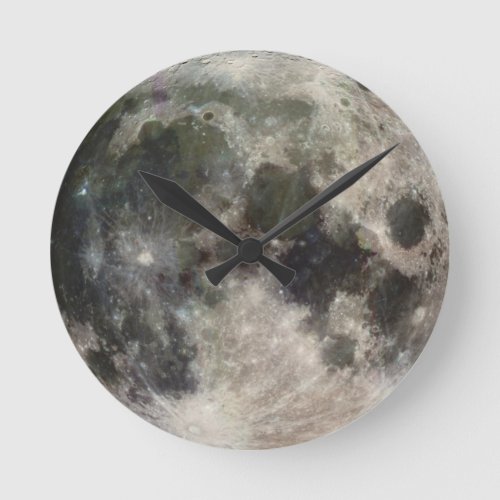 Out of this world Full Moon Clock