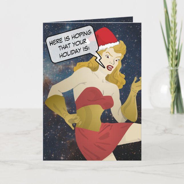 Out of this World Holiday Card (Front)