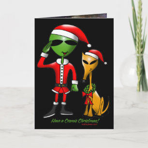 out of this world holiday card