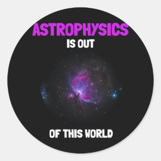 Out of This World Meme for GeneZ Classic Round Sticker