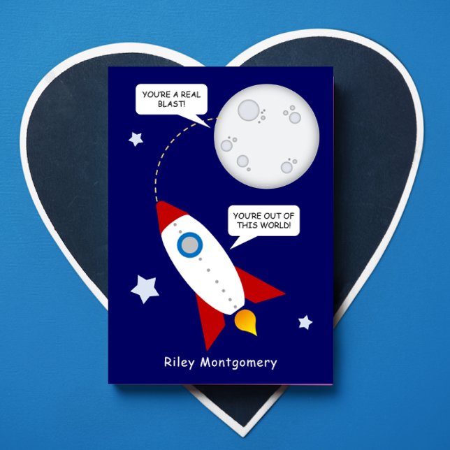 Out of This World Rocket Valentine (Creator Uploaded)