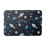 Out of This World Space Pattern Bath Mat