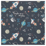 Out of This World Space Pattern Fabric