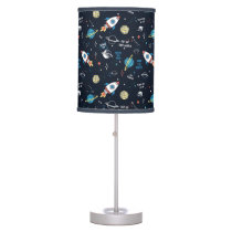 Out of This World Space Pattern Table Lamp