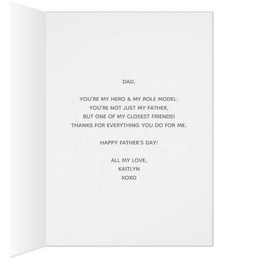 Out Of This World | Space Rocket Father's Day (Inside (Right))