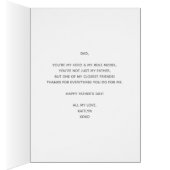 Out Of This World | Space Rocket Father's Day Cards (Inside (Right))