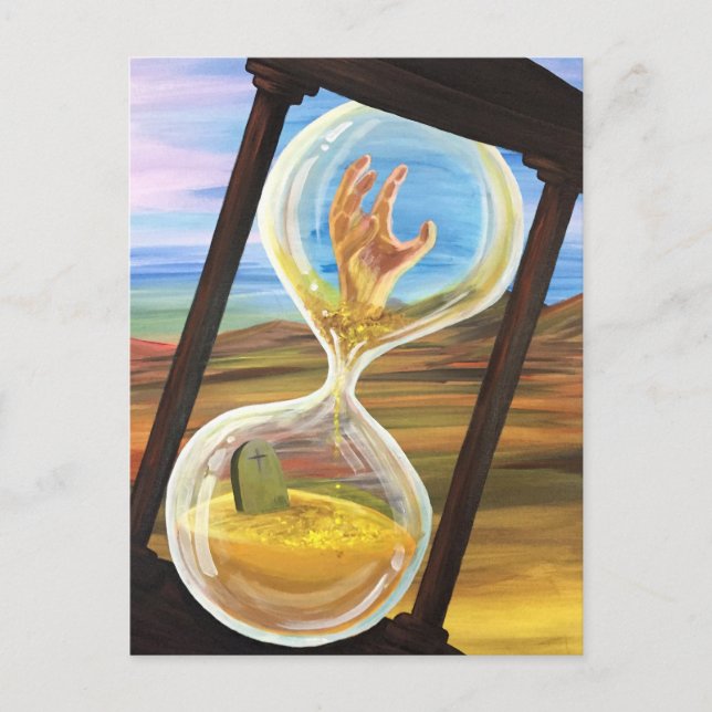 Out Of Time Postcard (Front)