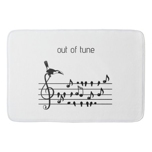 Out of Tune   Bath Mat