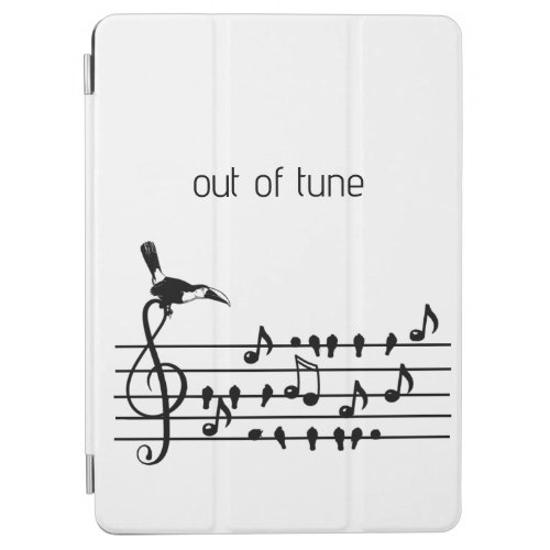 Out of Tune toucan joining songbirds   iPad Air Cover