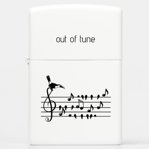 Out of Tune toucan joining songbirds   Zippo Lighter
