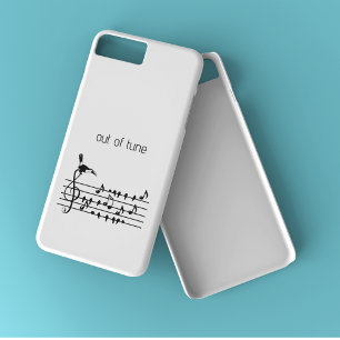 Out of Tune, Toucan & Songbirds Musical Staff iPhone 11 Case