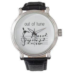 Out of Tune, Toucan & Songbirds Musical Staff Watch