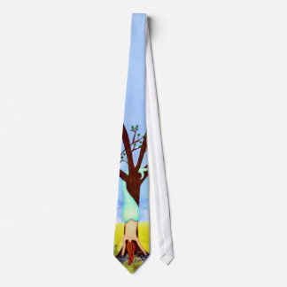 "Out Of Water" Mermaid Art Neck Tie