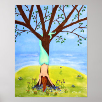 "Out Of Water" Mermaid Full Bleed Print