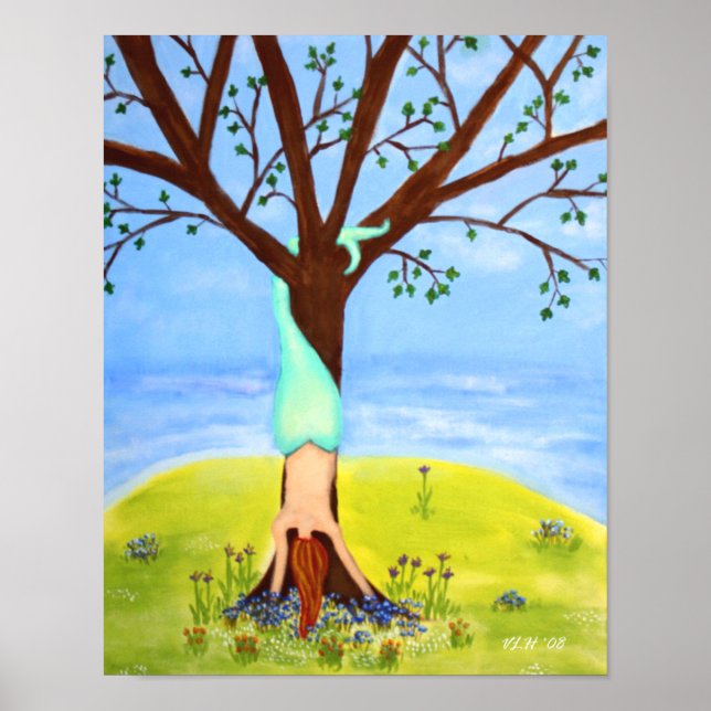 "Out Of Water" Mermaid Full Bleed Print (Front)