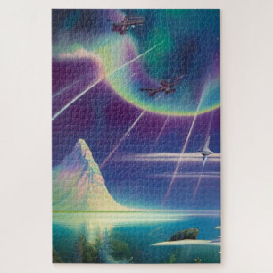 Out of world Abstract Art Jigsaw Puzzle