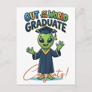 Out Of World Grad Card - Congrats Gift
