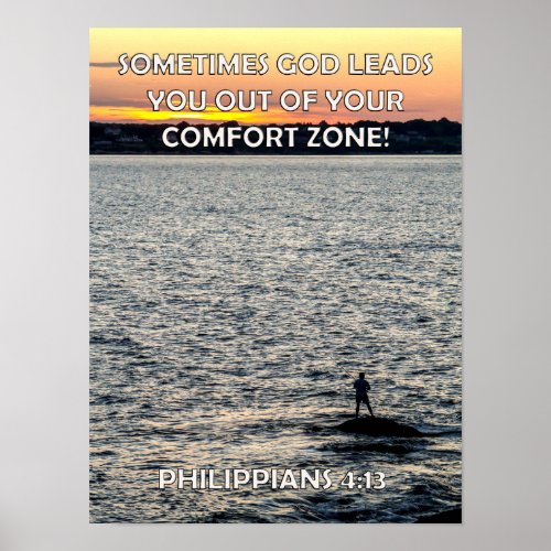 Out Of Your Comfort Zone Poster