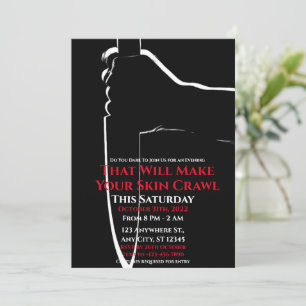 Out of your Scream Halloween Party Invitation