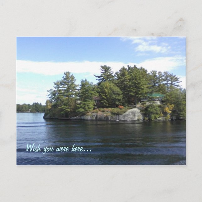 out on the lake postcard (Front)