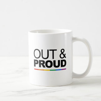 OUT & PROUD COFFEE MUG