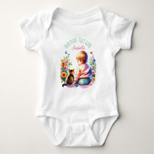 Out Purr-fect Girl   Personalized Baby Bodysuit