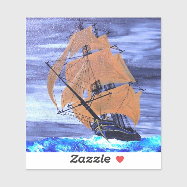 Out running the storm  sticker (Sheet)