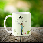 Out Standing Dad Funny Gardening Father’s Day Coffee Mug at Zazzle