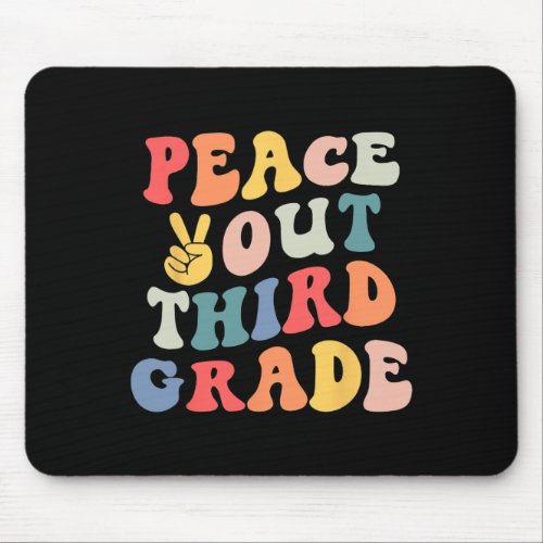 Out Third Grade Last Day Of School 3rd Grade Boy G Mouse Pad