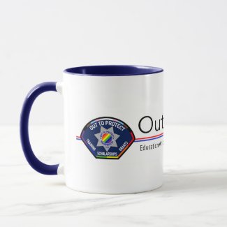 Out To Protect Banner Mug