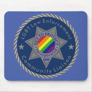 Out To Protect LGBT Liaison Mouse Pad