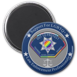 Out To Protect Logo Magnet