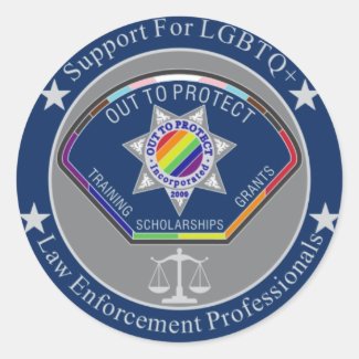 Out To Protect Logo Sticker