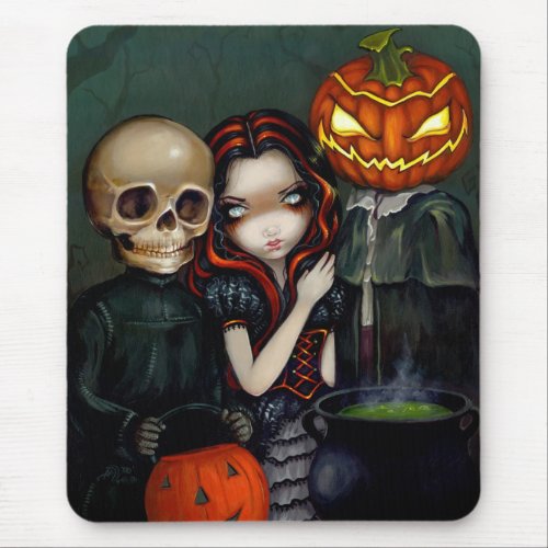 "Out Trick-or-Treating" Mousepad