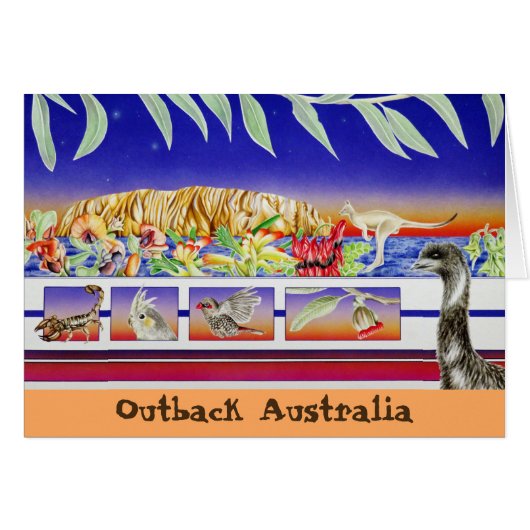 Outback Australia Cards (Front Horizontal)