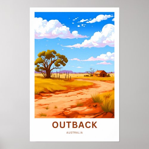 Outback Australia Travel Print