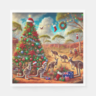 Outback Christmas Napkins
