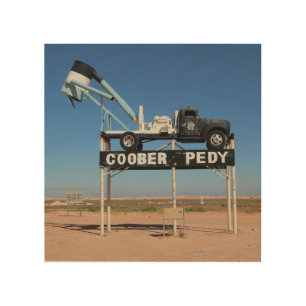 Outback Coober Pedy Customized Souvenir Wood Wall Art