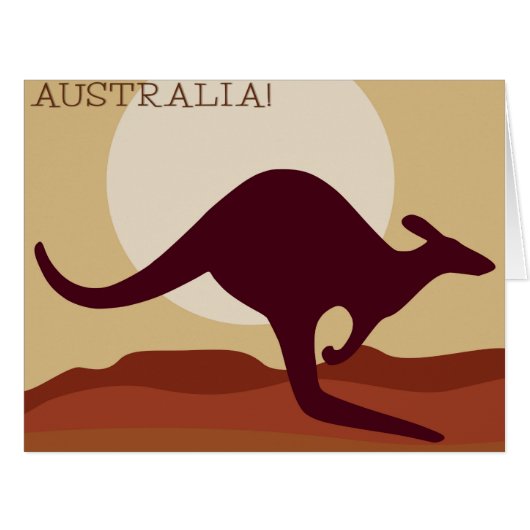 Outback kangaroo (Front Horizontal)