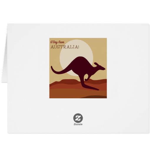 Outback kangaroo (Back Horizontal)