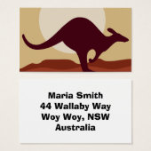 Outback kangaroo (Front & Back)