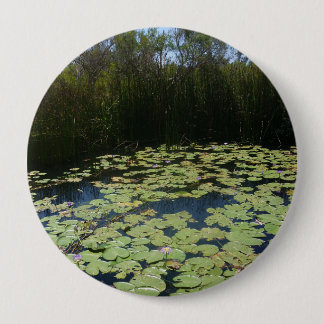 Outback Lily Pads Badge Button