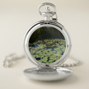 Outback Lily Pads Pocket Watch